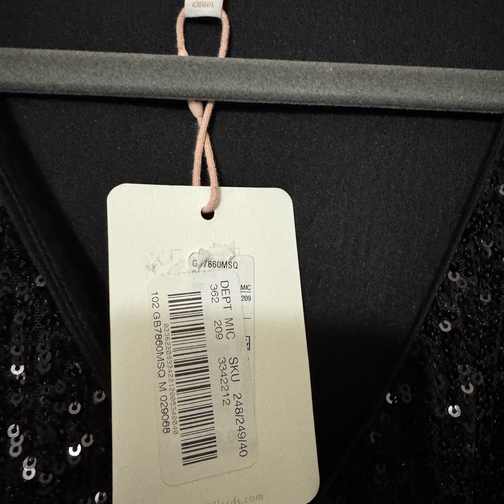 Gianni Bini Black Sequin Dress - Picture 4 of 7